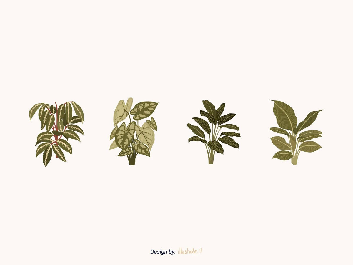 Vector Vegetation Bundle Pack — cutout pack for architectural visualisation, preview 3 of 4