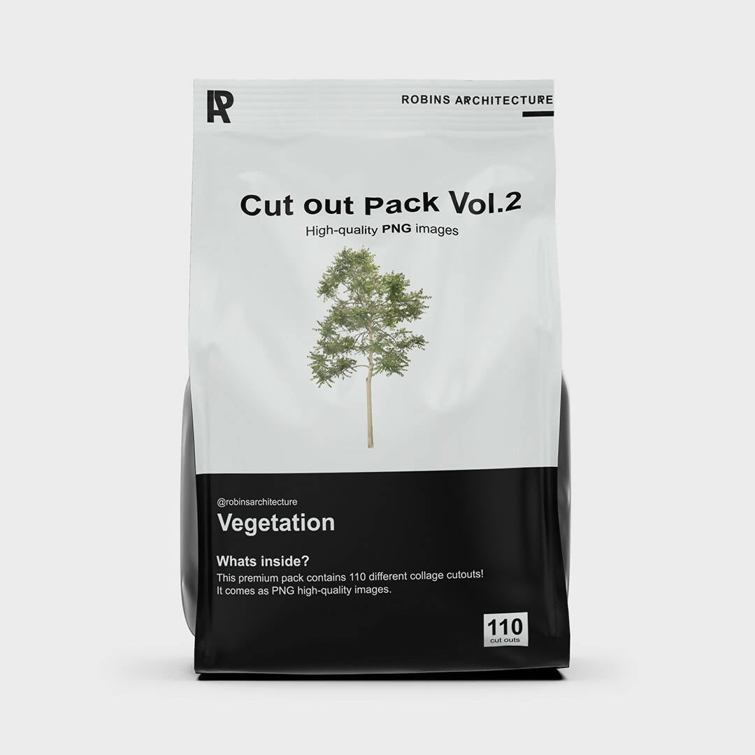 Vegetation Pack - Architectural Representation and Visualization — cutout pack, preview 1 of 2