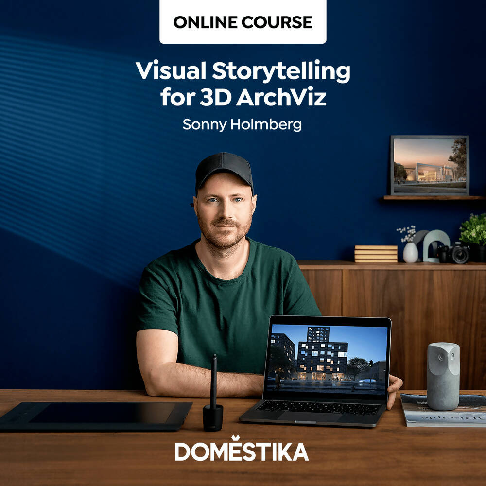 Visual Storytelling for 3D ArchViz — video course for architects, preview 2 of 2