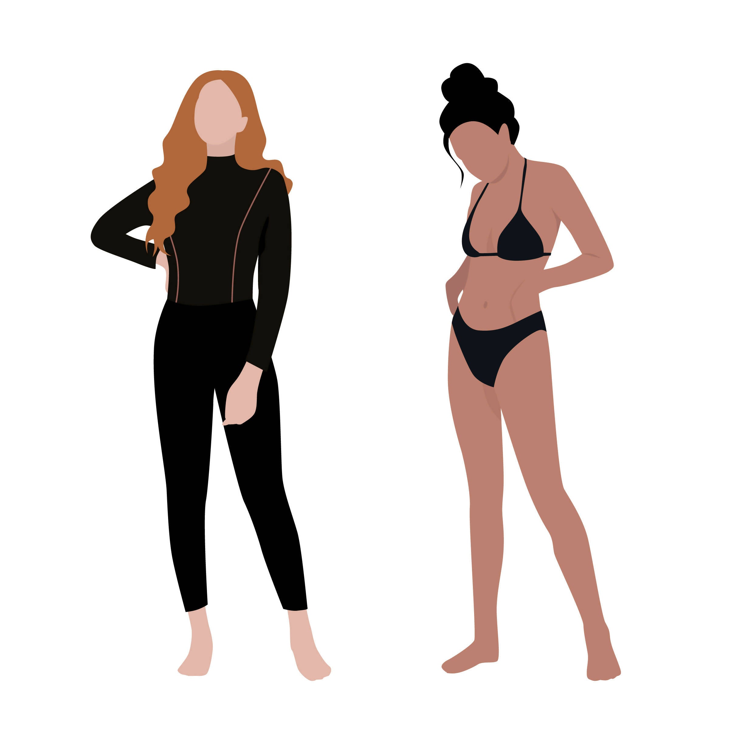Women in Swimsuit Cutout Pack — cutout pack for architectural visualisation, preview 3 of 5