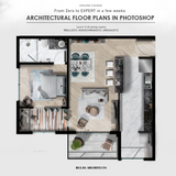 Architectural Floor Plans in Photoshop