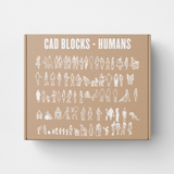 Musician and Performer CAD Blocks (150+ Human Figures)